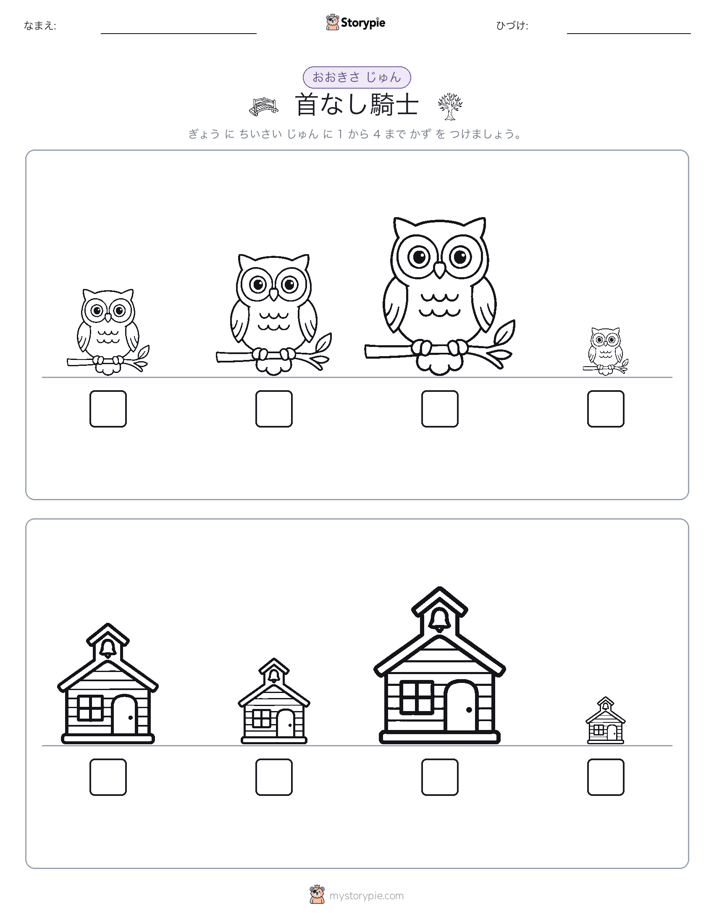 サイズ順