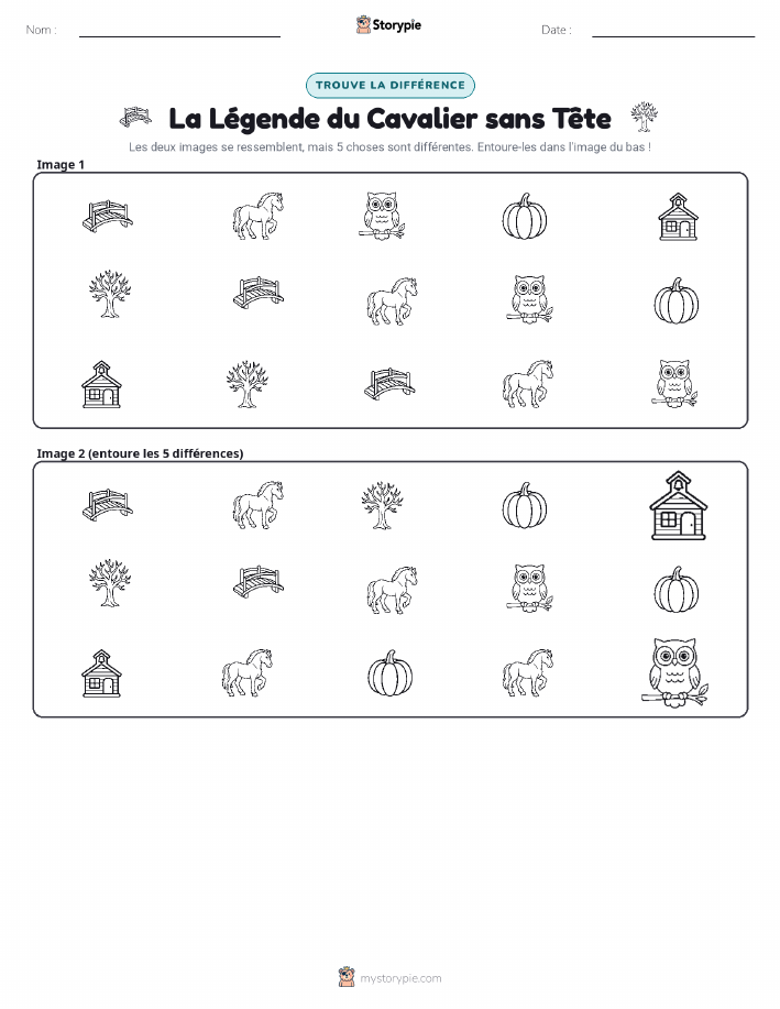 Trouvez les Différences