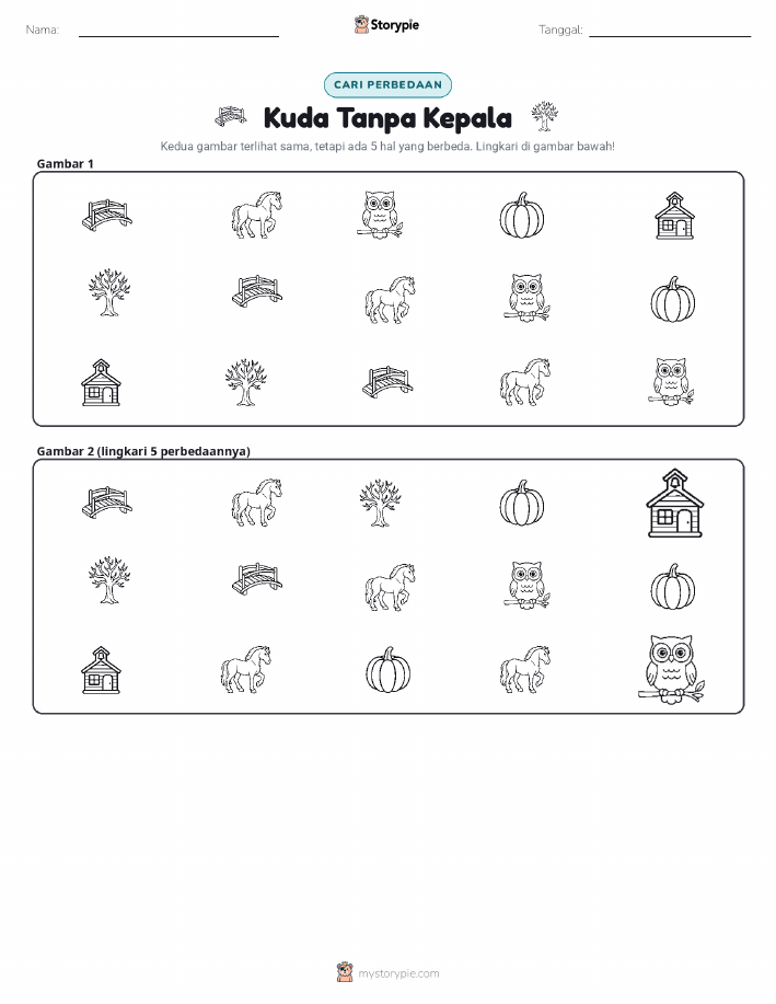 Temukan Perbedaannya