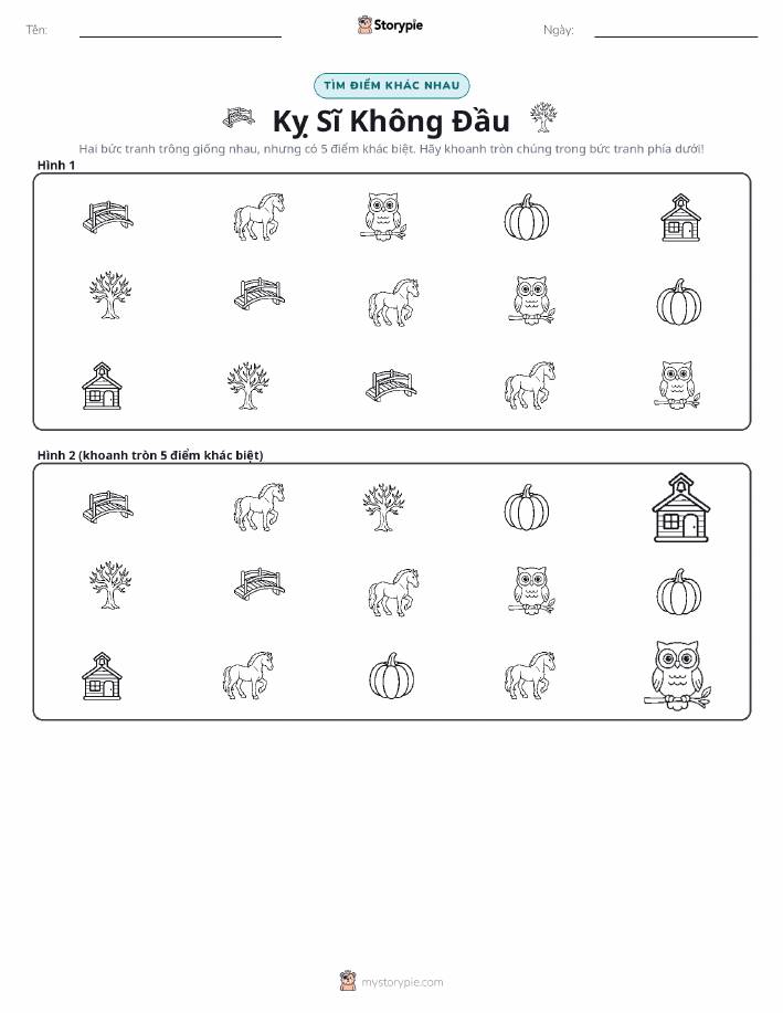 Tìm Sự Khác Biệt