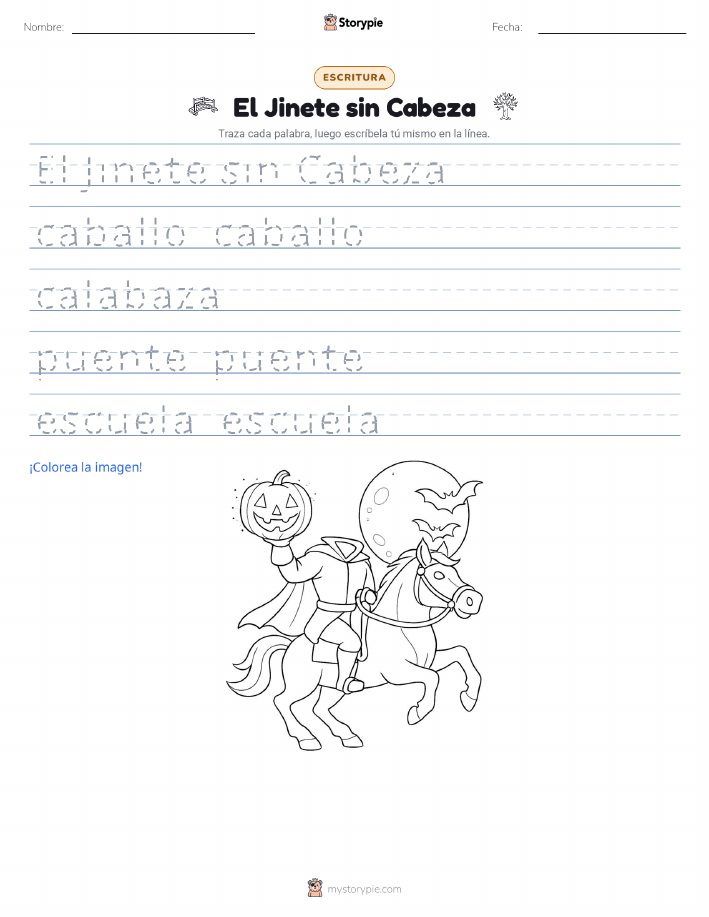 Práctica de Escritura