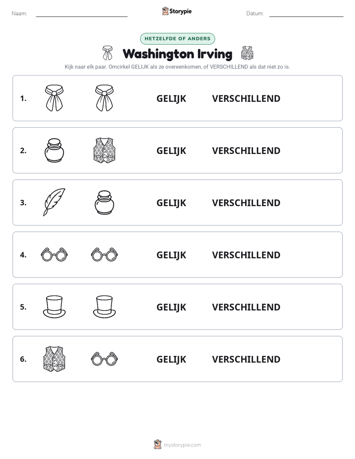 Zelfde of Verschillend