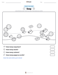 Soap printable worksheet preview