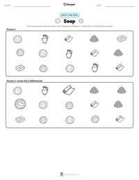 Soap printable worksheet preview