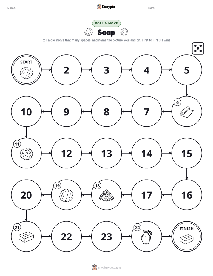 Roll & Move Game