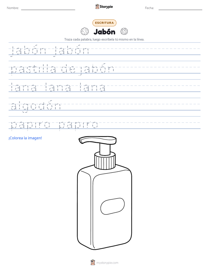 Práctica de Escritura