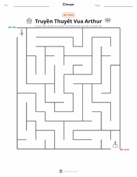 Xem trước tài liệu in sẵn Truyền thuyết về Vua Arthur - Tiếng Việt