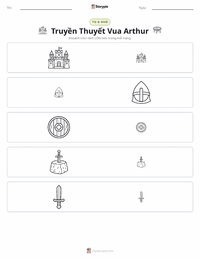 Xem trước tài liệu in sẵn Truyền thuyết về Vua Arthur - Tiếng Việt