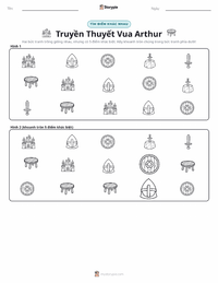 Xem trước tài liệu in sẵn Truyền thuyết về Vua Arthur - Tiếng Việt