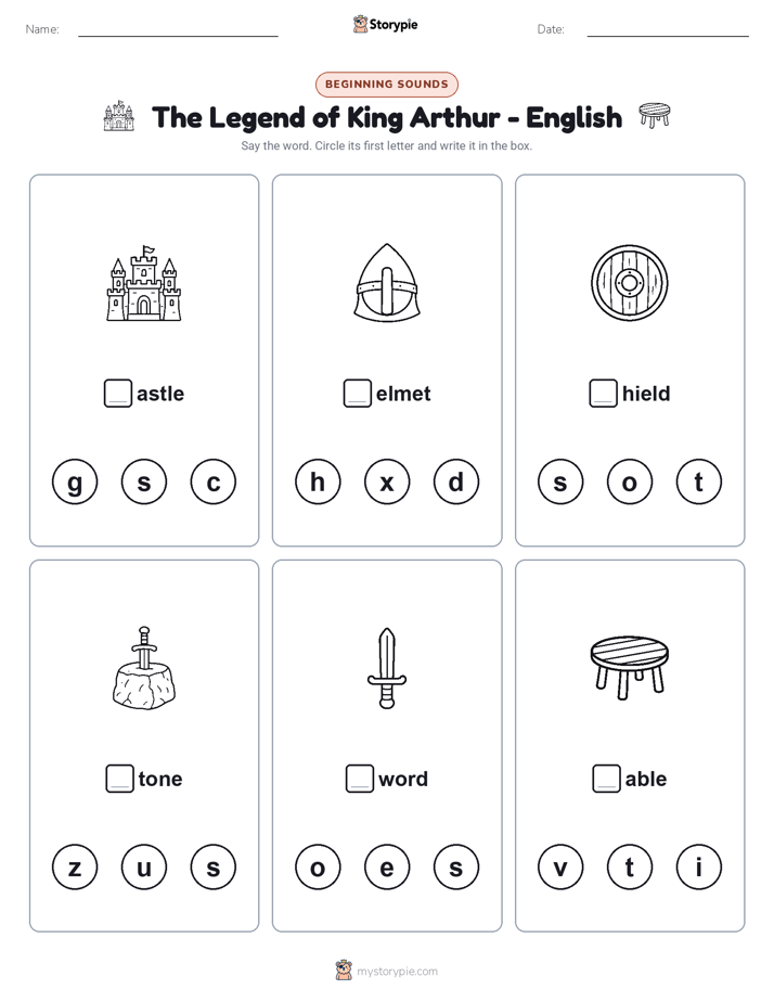 Beginning Sounds
