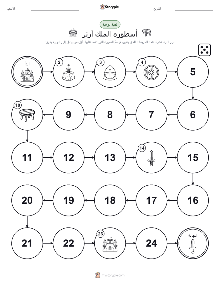 لعبة لف و تحرك