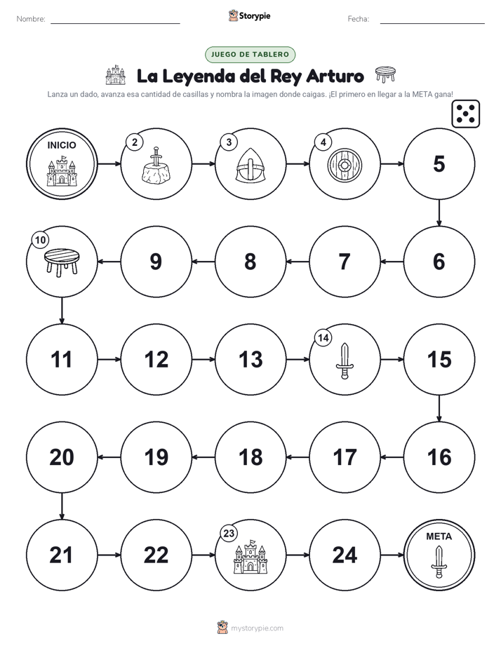 Juego de Rueda y Avanza