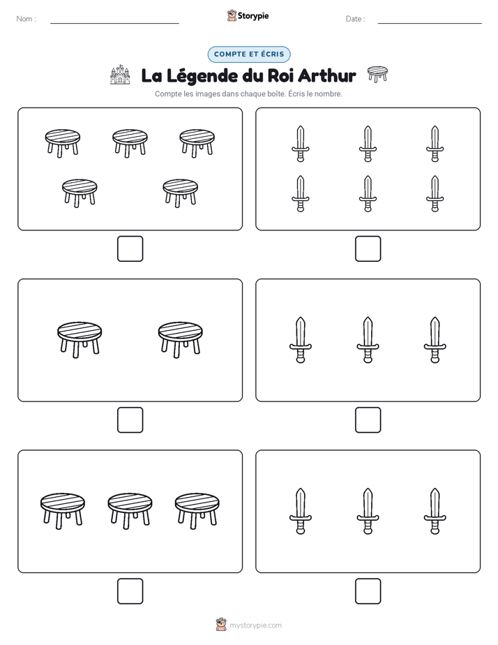 Compter & Écrire