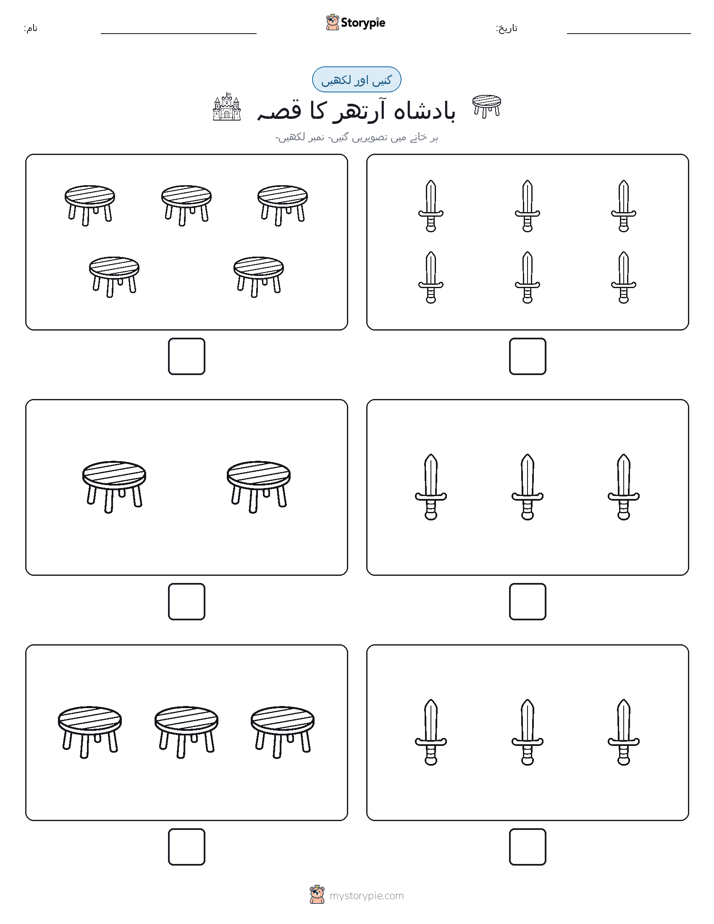 گنیں اور لکھیں