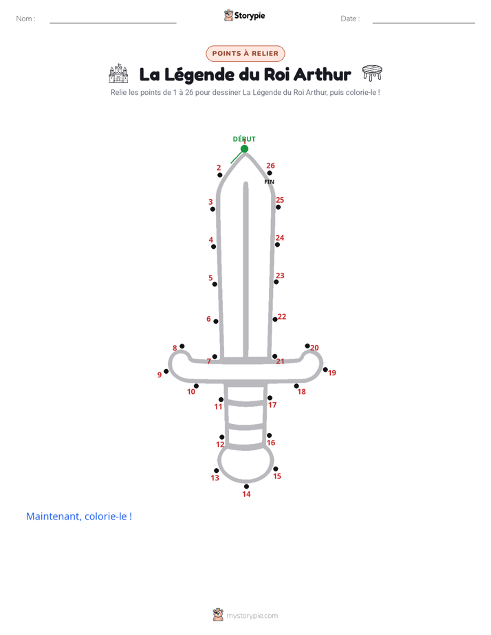 Relie les points