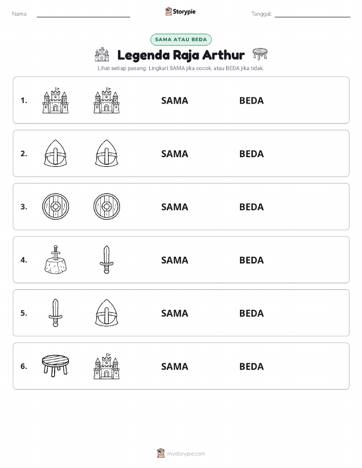 Sama atau Berbeda
