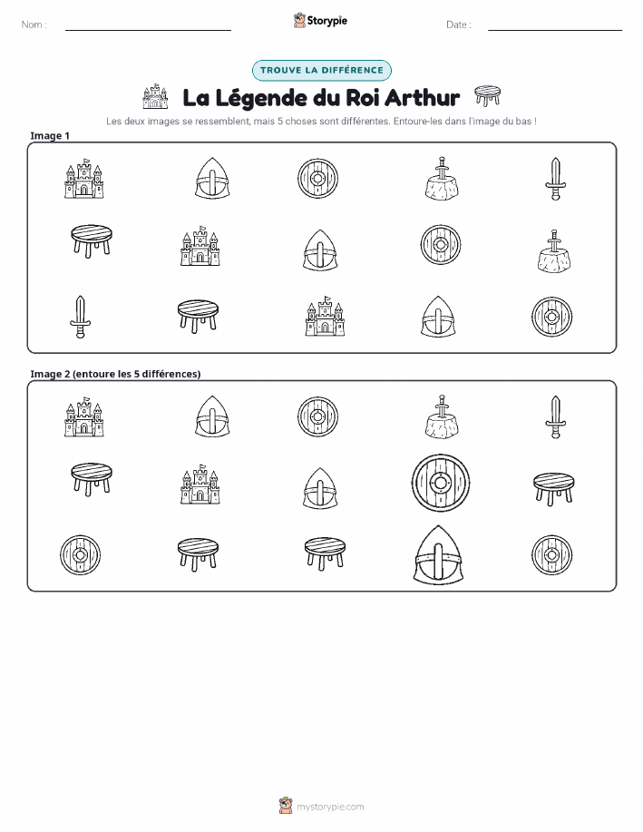 Trouvez les Différences