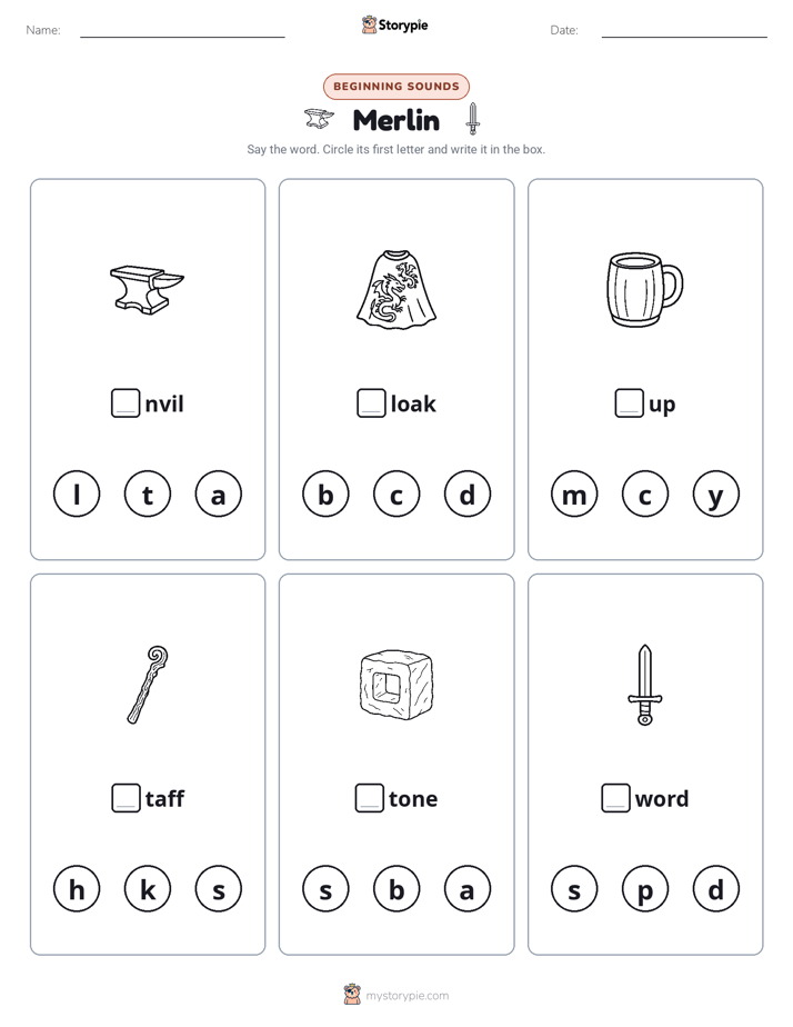 Beginning Sounds