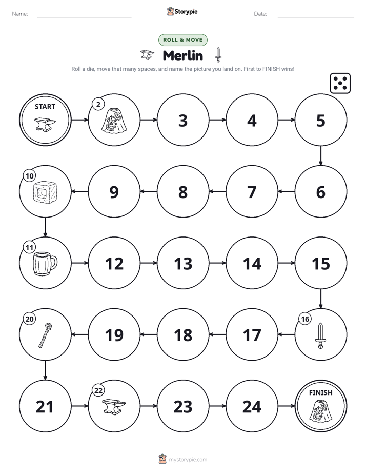 Roll & Move Game