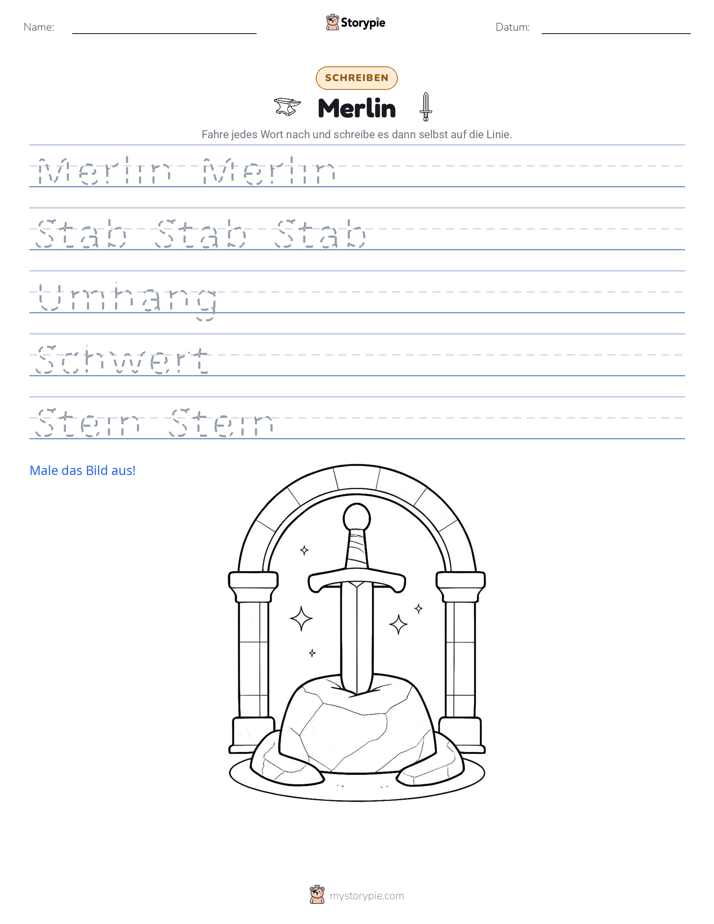 Schreibübung