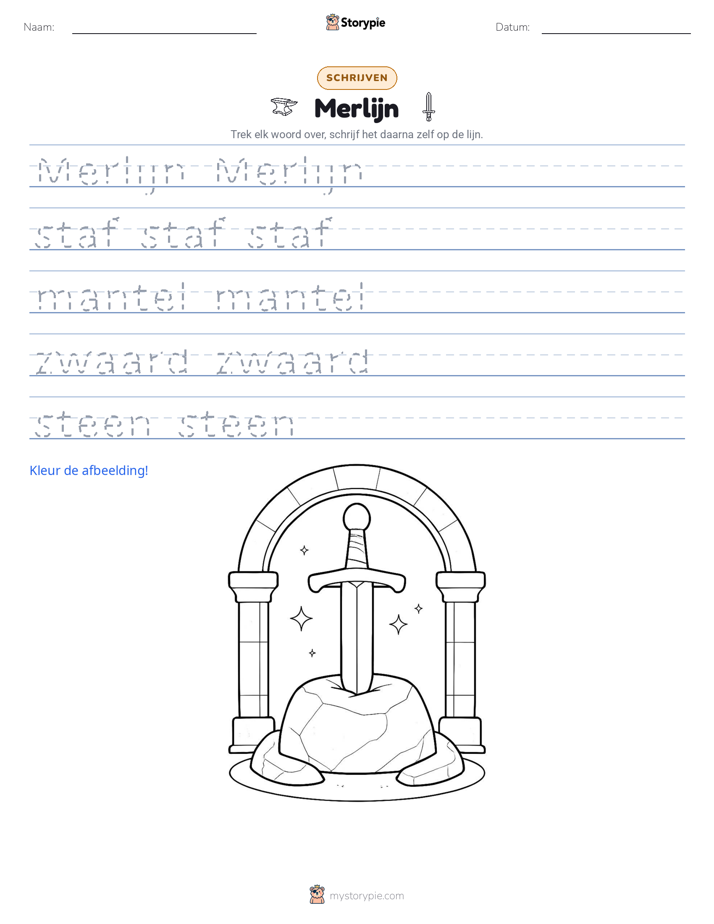 Schrijf Oefening