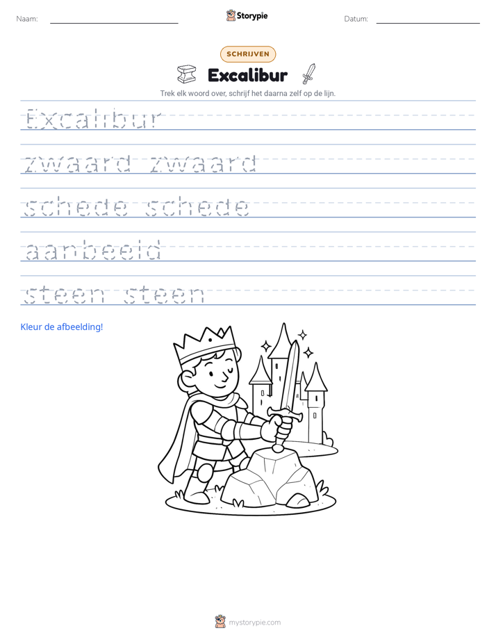 Schrijf Oefening