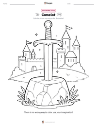 Camelot printable worksheet preview