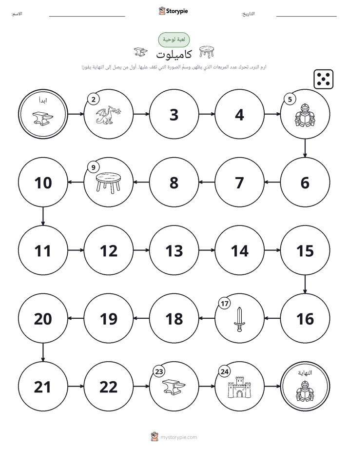 لعبة لف و تحرك