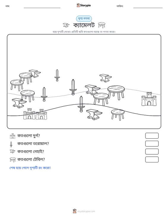গণনা দৃশ্য