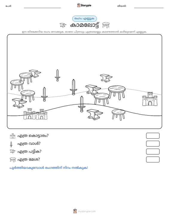 എണ്ണുന്ന ദൃശ്യങ്ങൾ