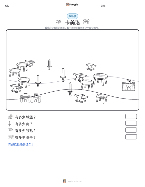 计数场景