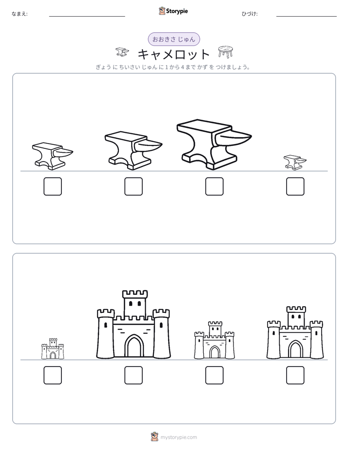 サイズ順