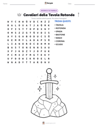 Anteprima della scheda stampabile di Cavalieri della Tavola Rotonda