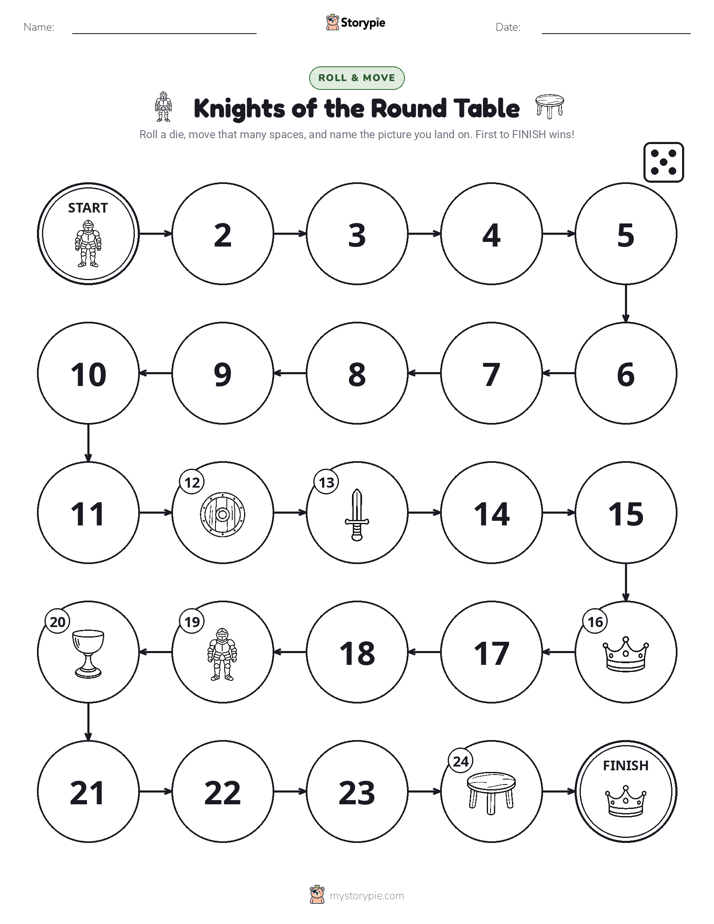 Roll & Move Game
