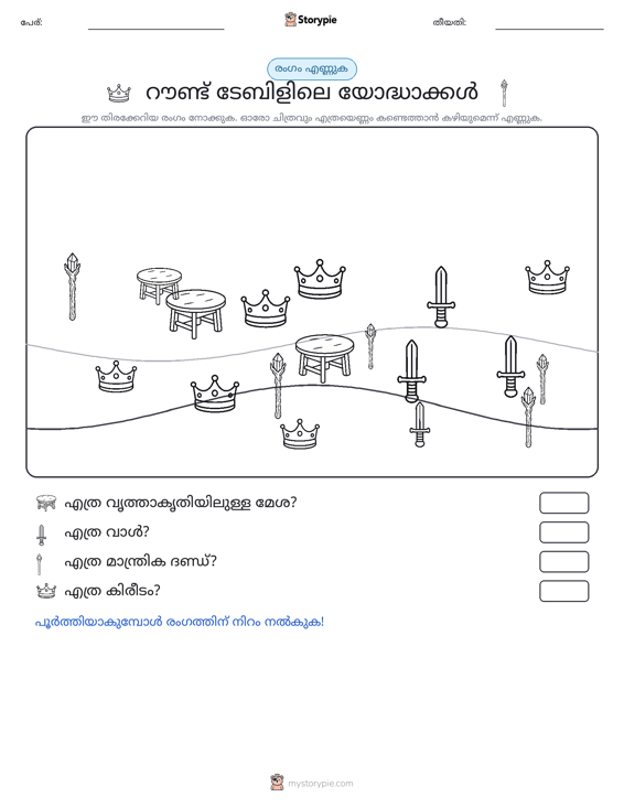 എണ്ണുന്ന ദൃശ്യങ്ങൾ