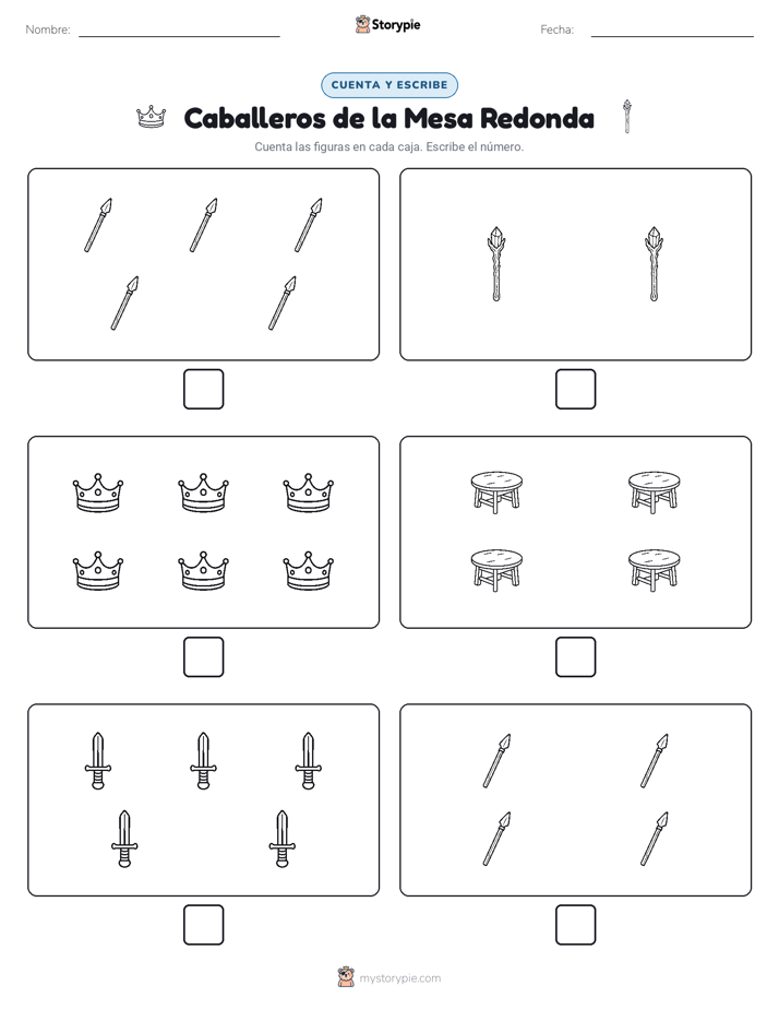 Cuenta y Escribe