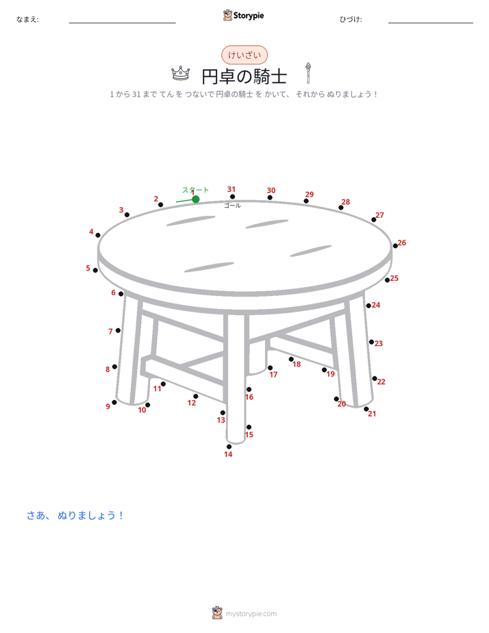 点つなぎ