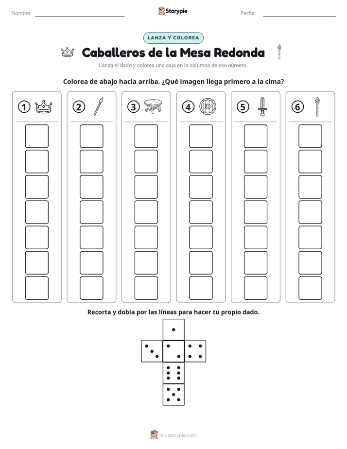 Rueda y Colorea