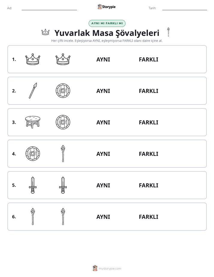 Aynı mı Farklı mı