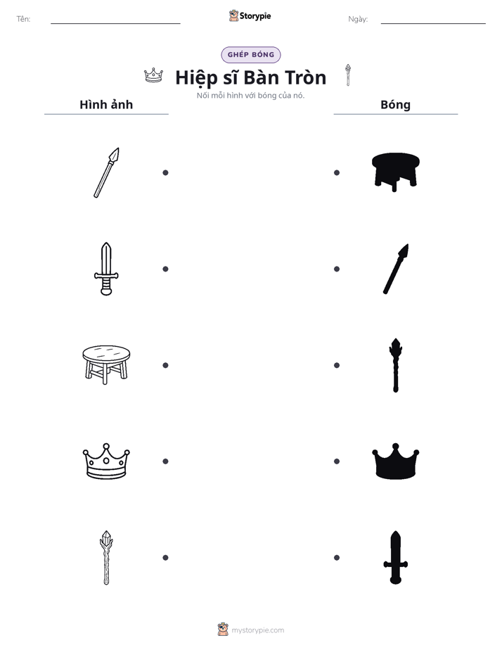 Ghép Hình Bóng