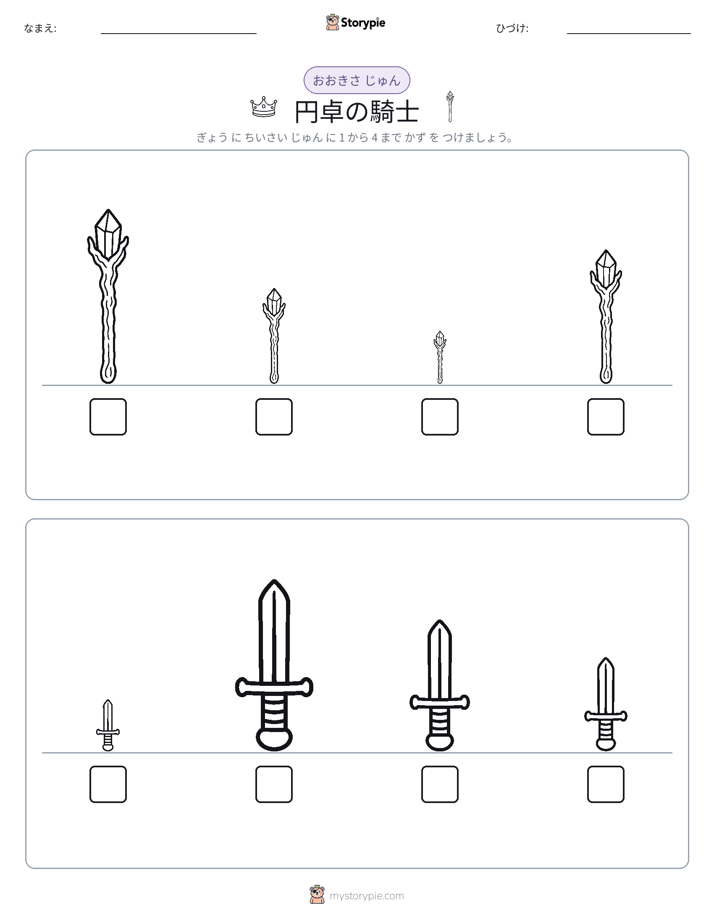 サイズ順