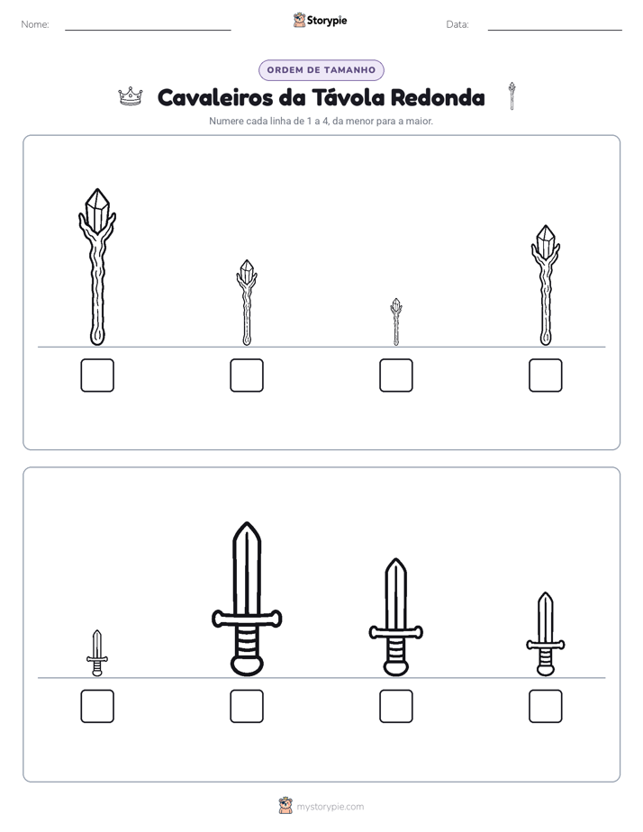 Ordem de Tamanho