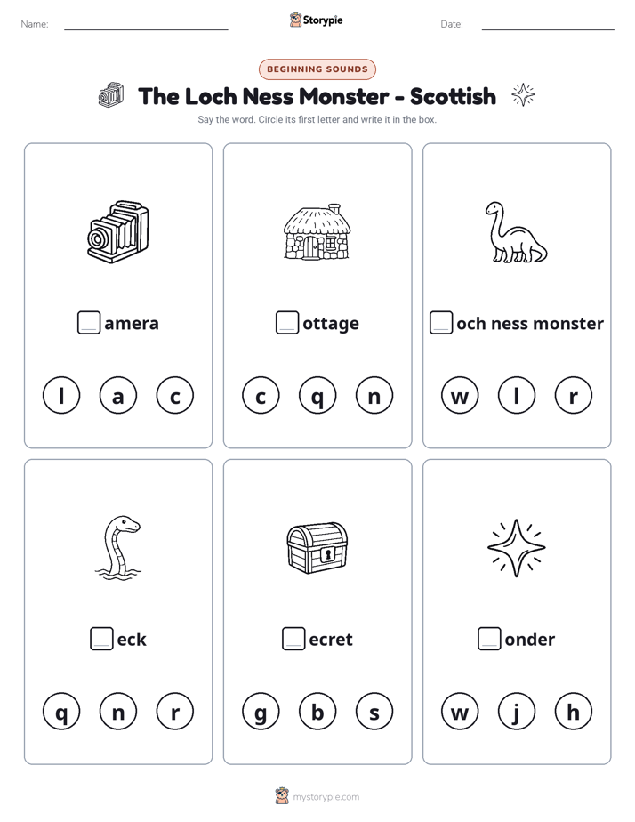 Beginning Sounds