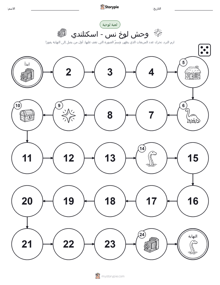 لعبة لف و تحرك