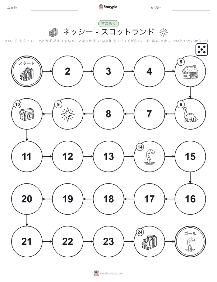 ロール＆ムーブゲーム