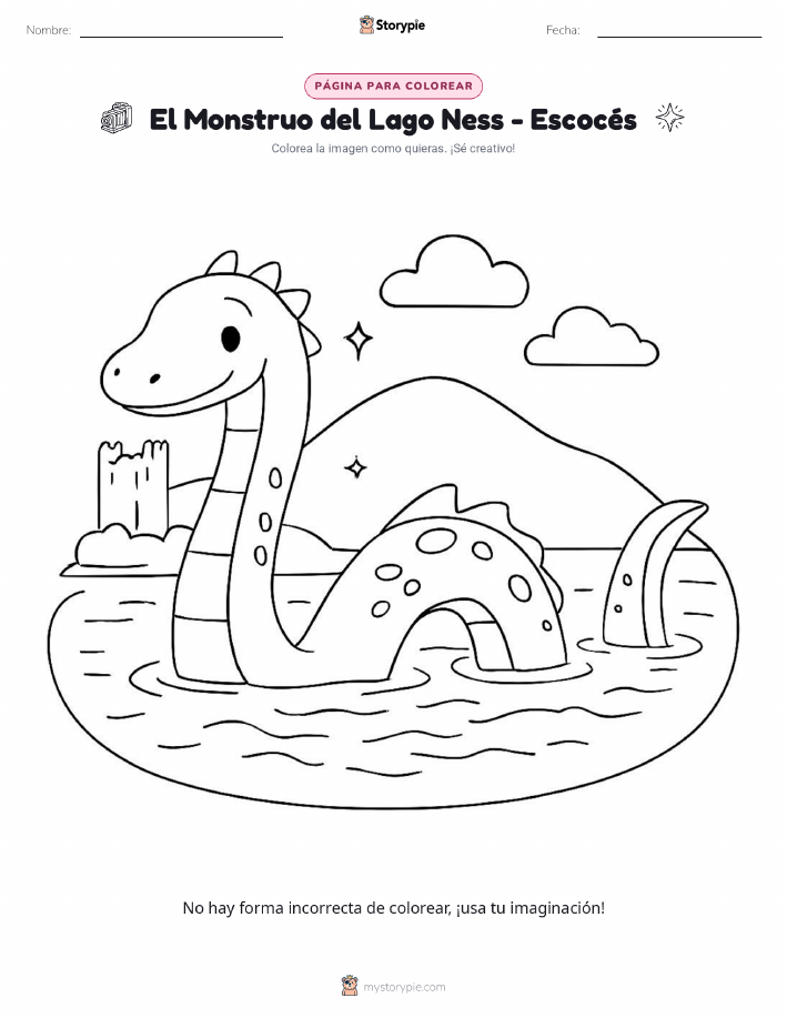 Página para Colorear