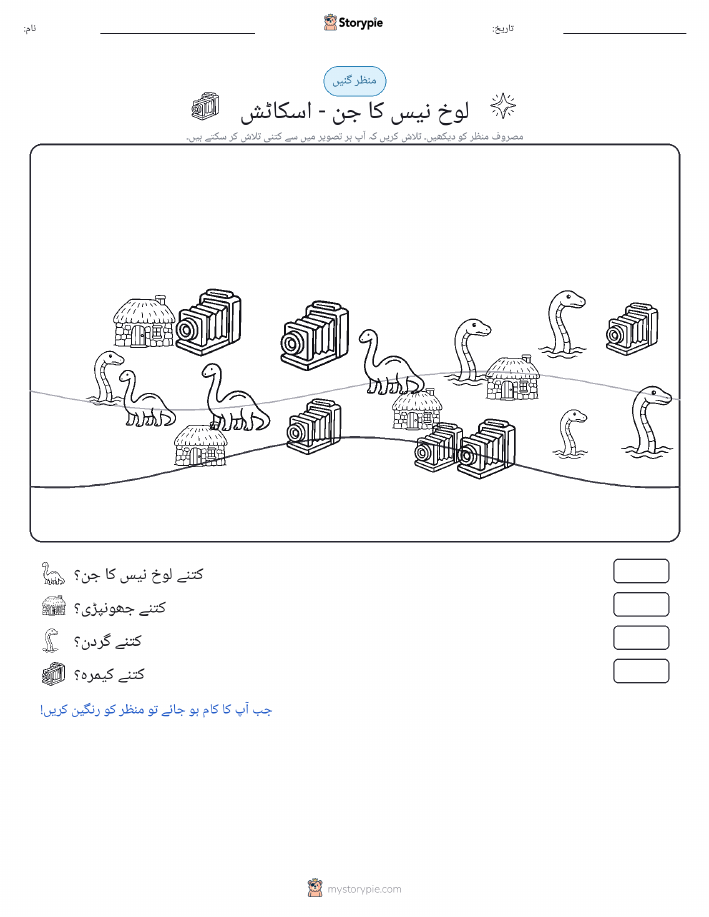 گنتی کا منظر
