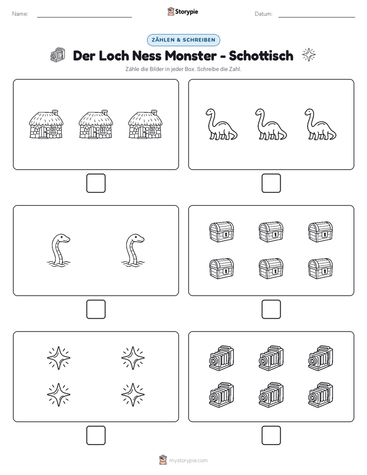 Zählen & Schreiben