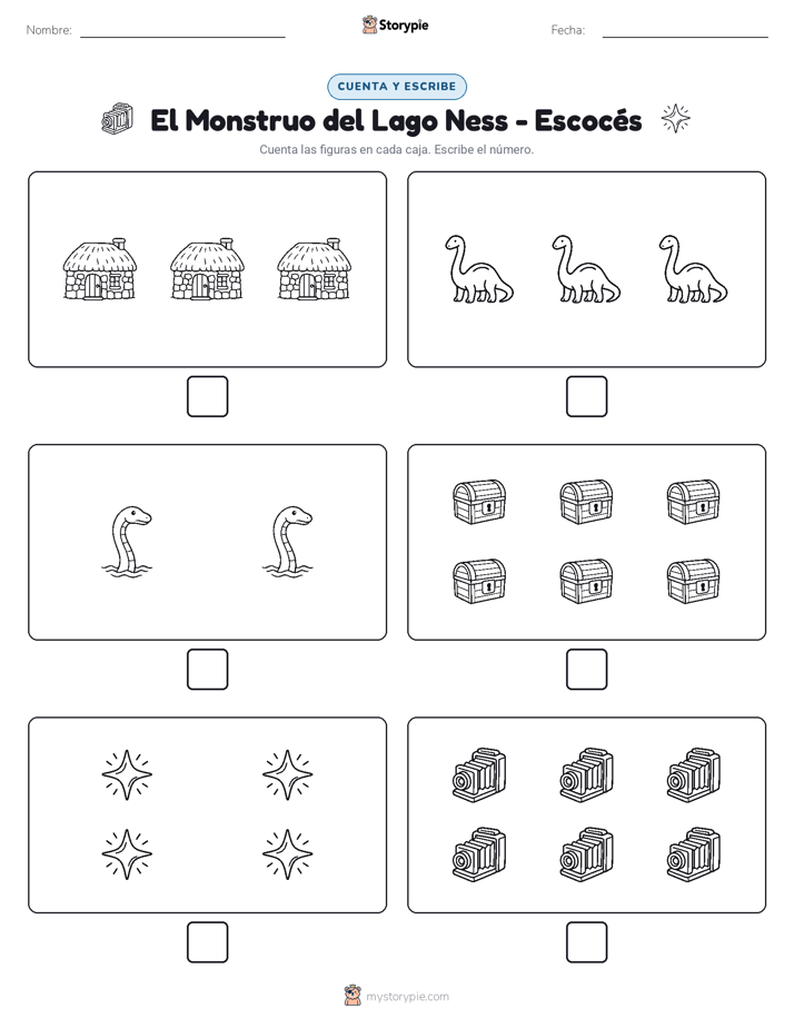 Cuenta y Escribe