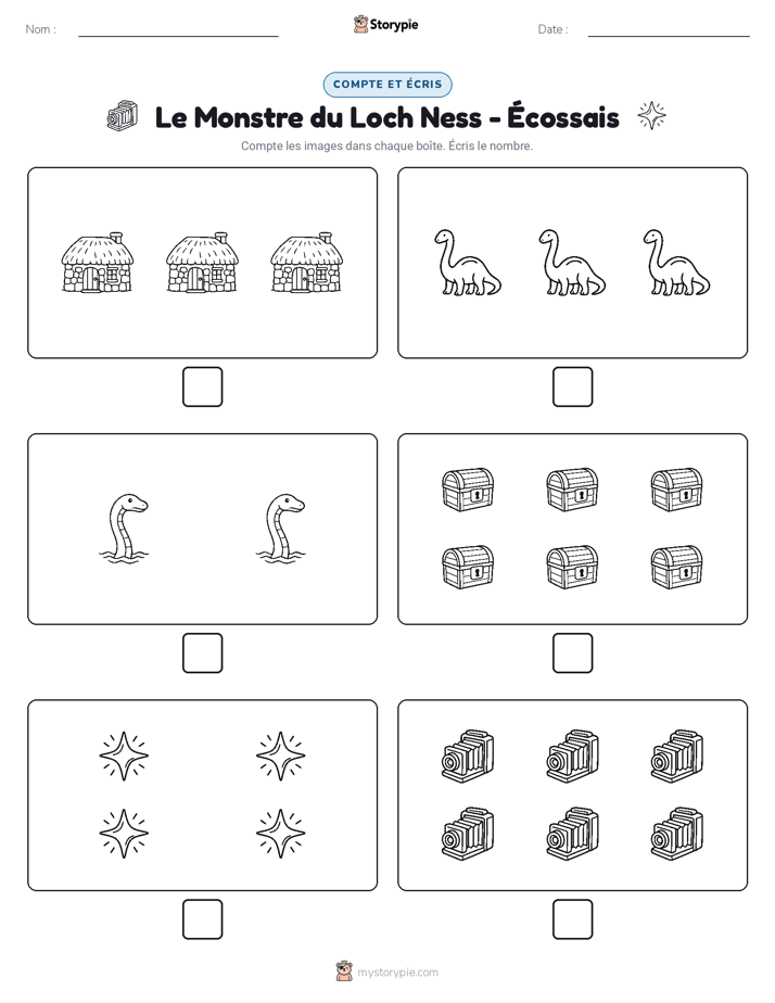 Compter & Écrire